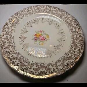 Edwin Knowles Plates KNO825 5 Bread And Butter Plates Antique Rare‎